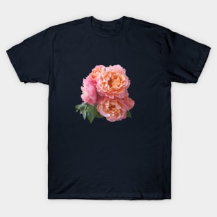Pink Rose Bouquet in a terracotta vase T-Shirt
